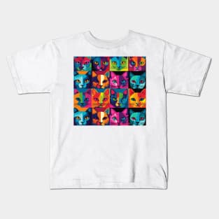 Color cats Kids T-Shirt